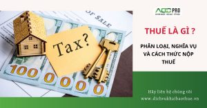 Thuế là gì? Phân loại, Nghĩa vụ và Cách thức Nộp thuế