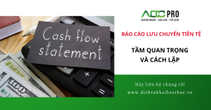 Báo cáo lưu chuyển tiền tệ là gì? Tầm quan trọng và cách lập