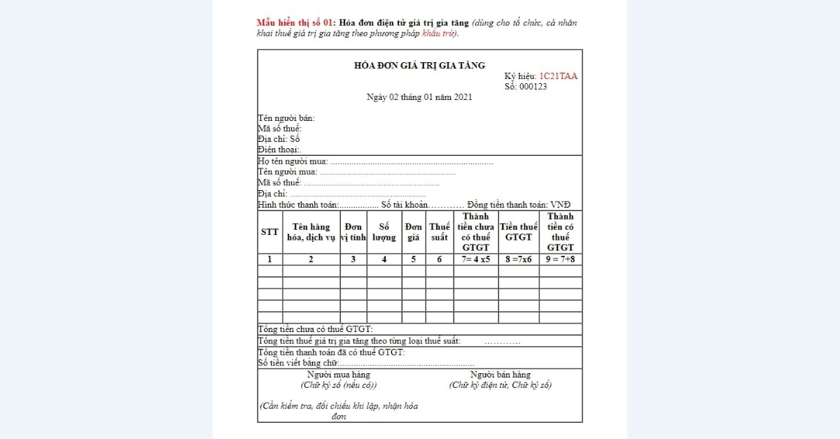 ACCPRO 13. Hoa don gia tri gia tang VAT