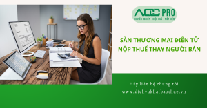 San thuong mai dien tu nop thue thay nguoi ban