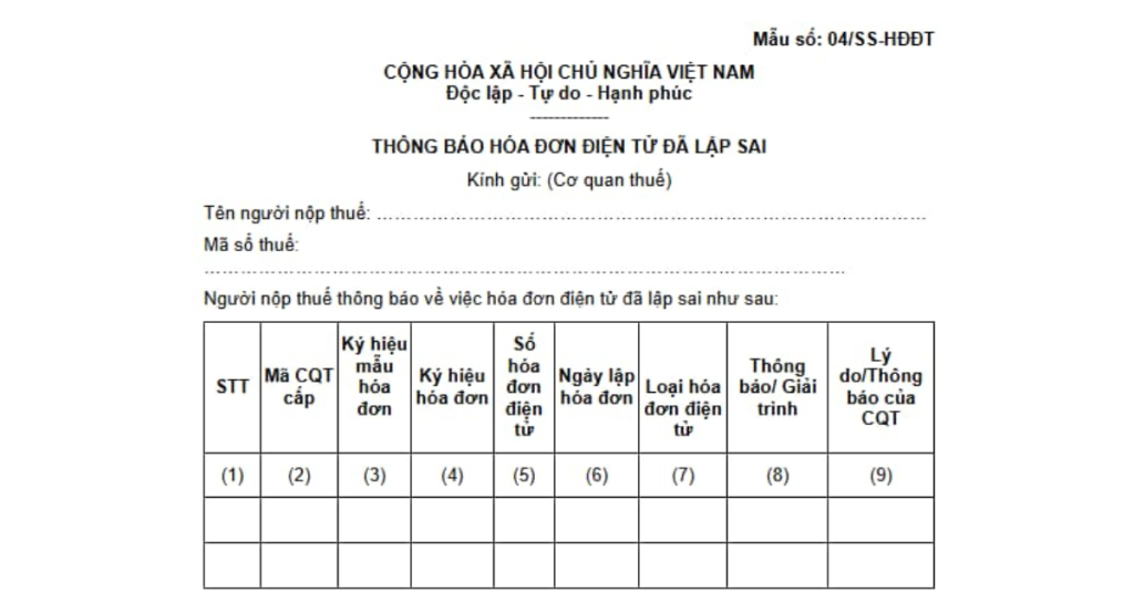 Trường hợp sai sót tên, địa chỉ nhưng đúng mã số thuế